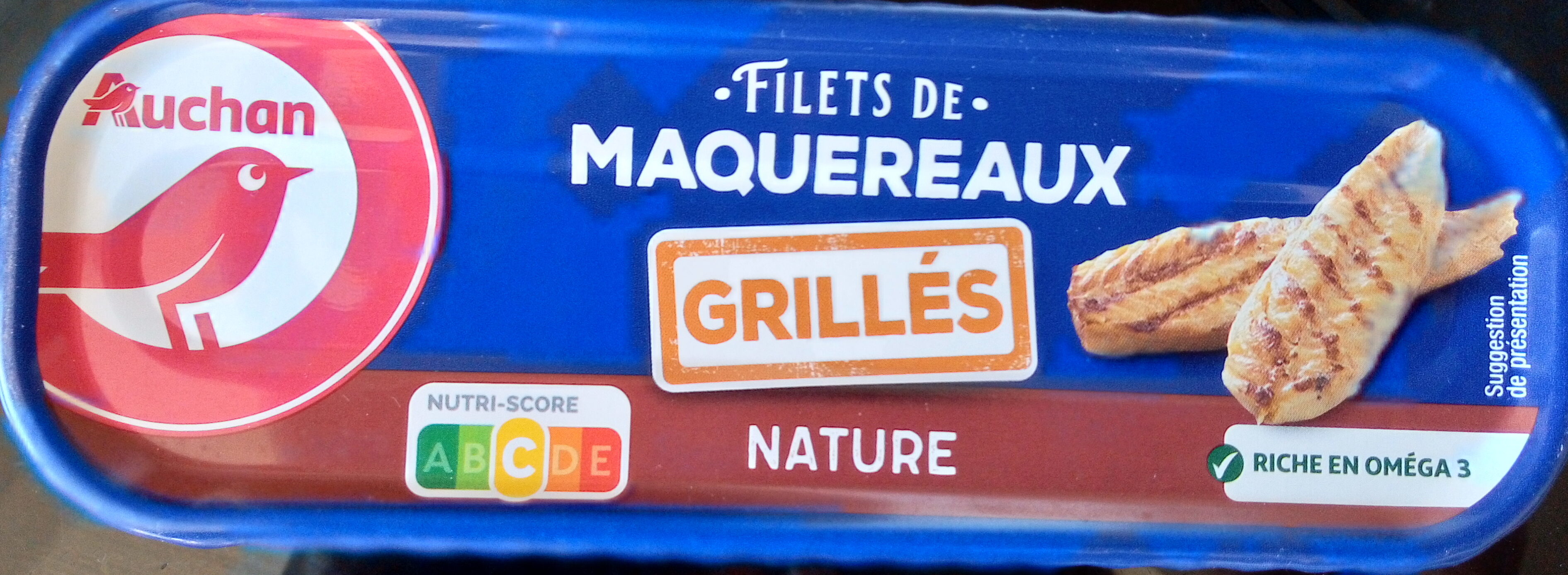 Filets de maquereaux grillés nature - Product - fr