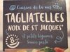 Tagliatelles noix de st jacques - Produit