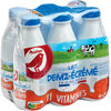 Auchan lait vitamine demi-ecreme bt 6x1l - Produkt