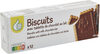 Biscuits avec tablette de chocolat au lait - Producte