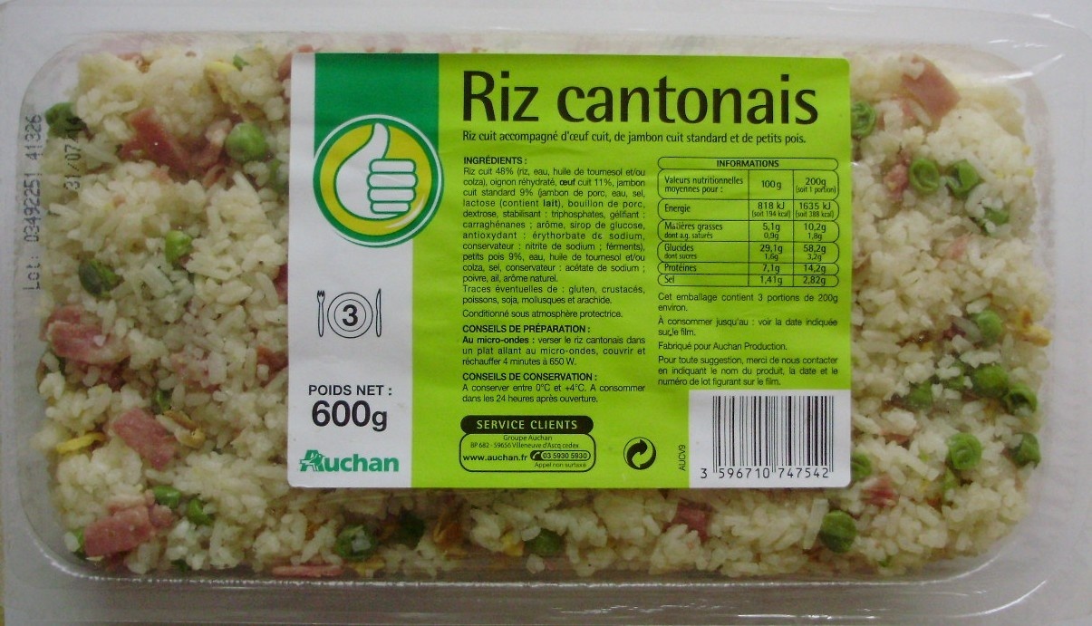 Riz cantonais - Product - fr
