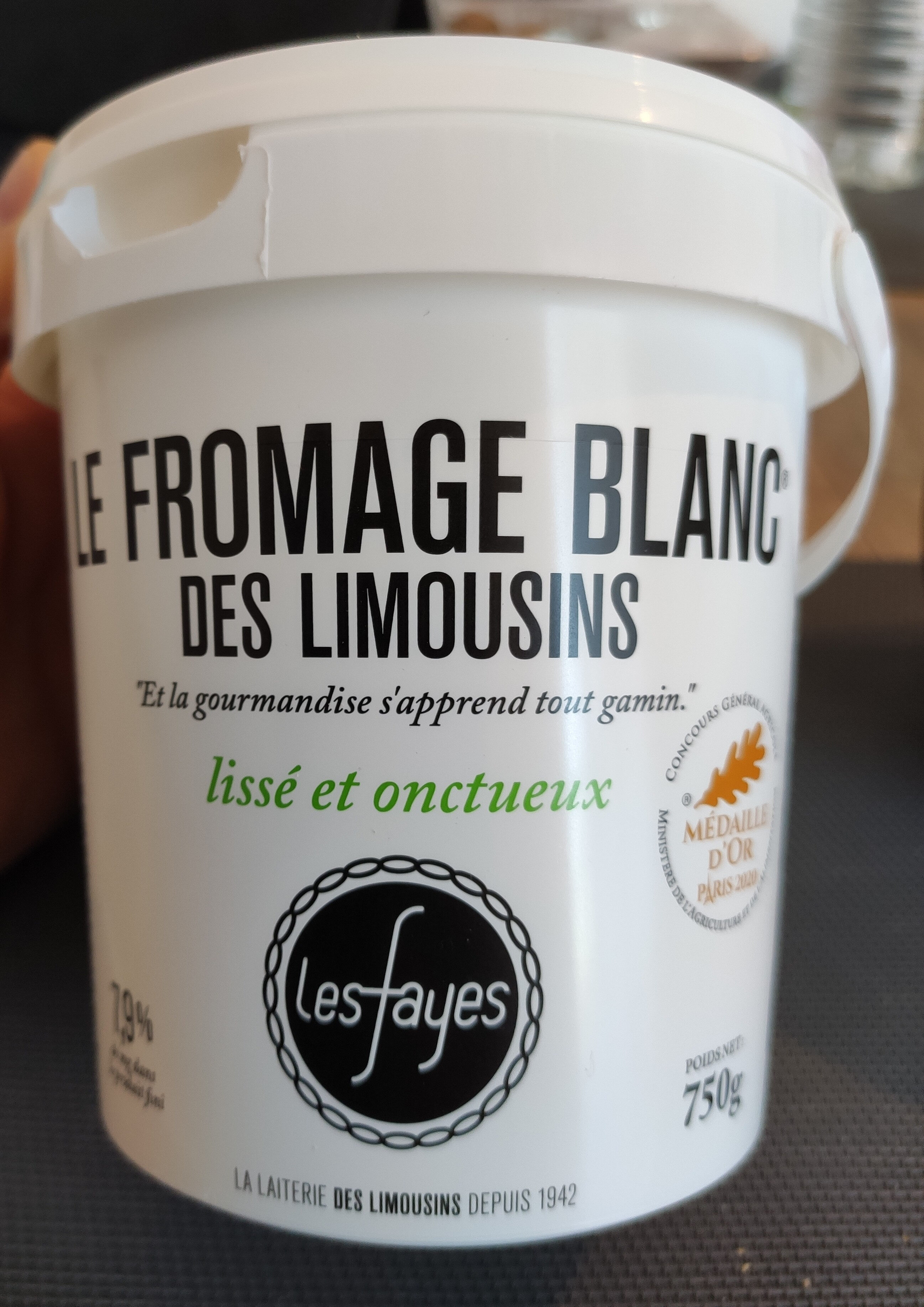 Le fromage blanc des Limousins - Produit