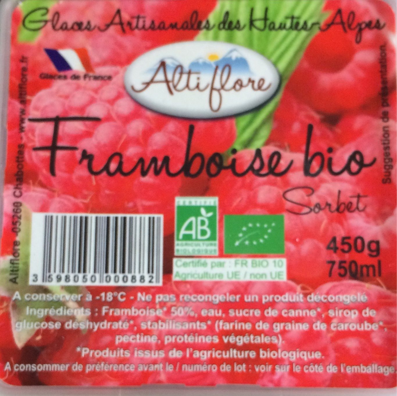Framboise Bio - Produkt - fr