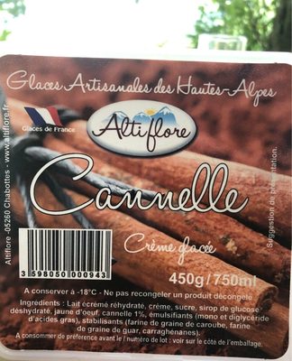 Cannelle - Nutrition facts - fr