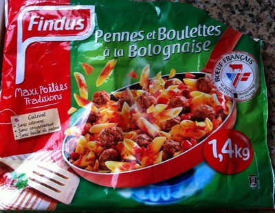 Pennes et Boulettes à la Bolognaise, Surgelés - Produkt - fr