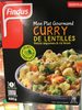 Mon plat gourmand curry de lentilles - Product