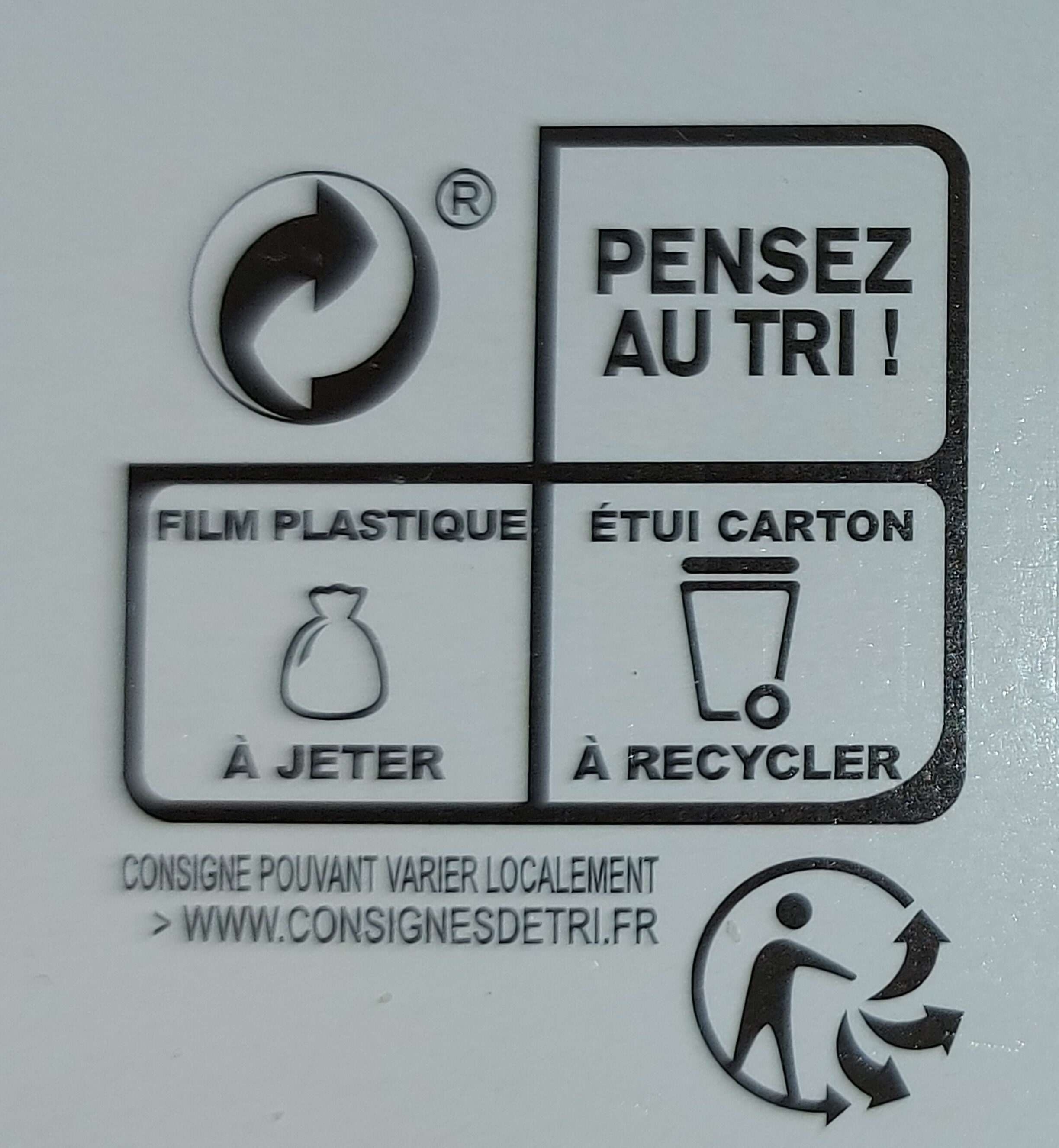 tendres perles blé - Instruction de recyclage et/ou informations d'emballage