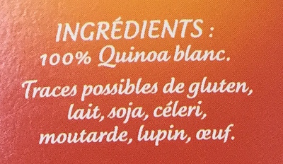 Quinoa cuisson parfaite - Ingredienti - fr