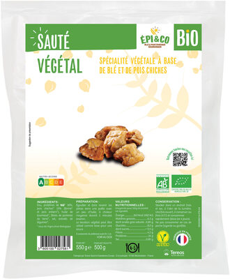 Sauté Végétal Bio - Recycling instructions and/or packaging information - fr