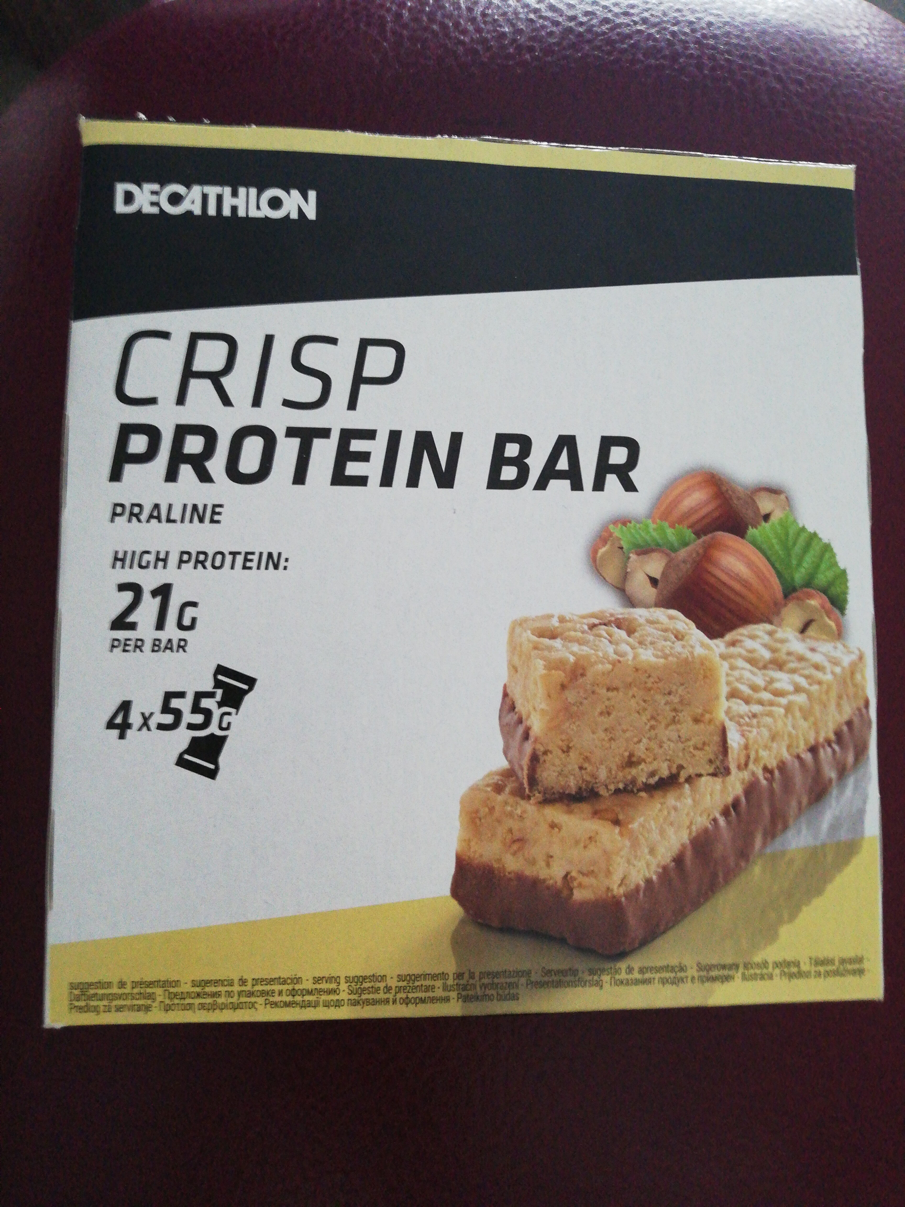 Crisp Protein Bar - Producte - fr