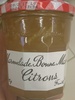 Marmelade Citrons - Produit