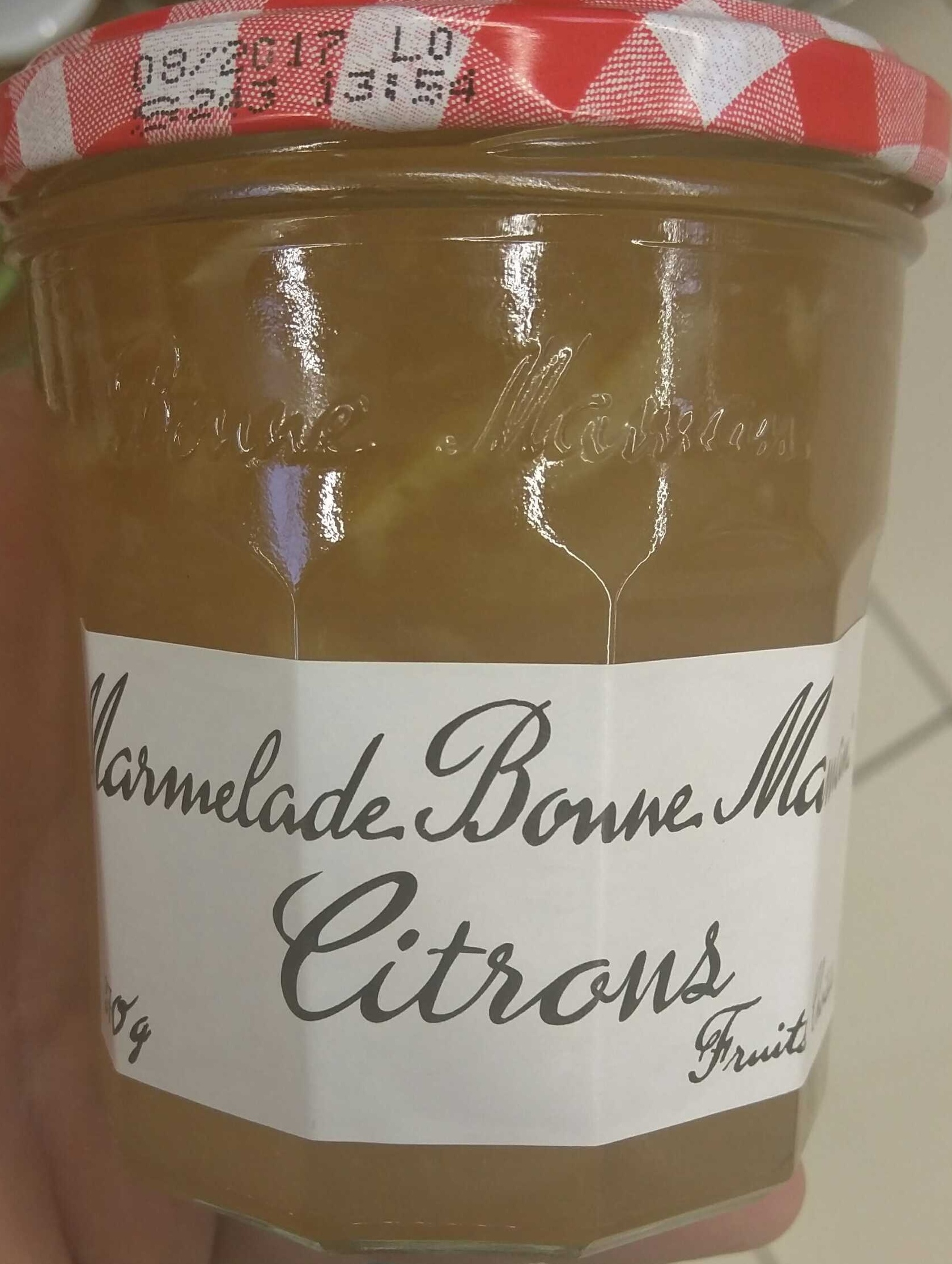 Marmelade Citrons - Product - fr