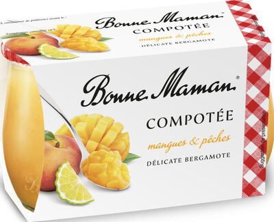 Compotée Mangue et Pêche Délicate Bergamote - Produkt - fr