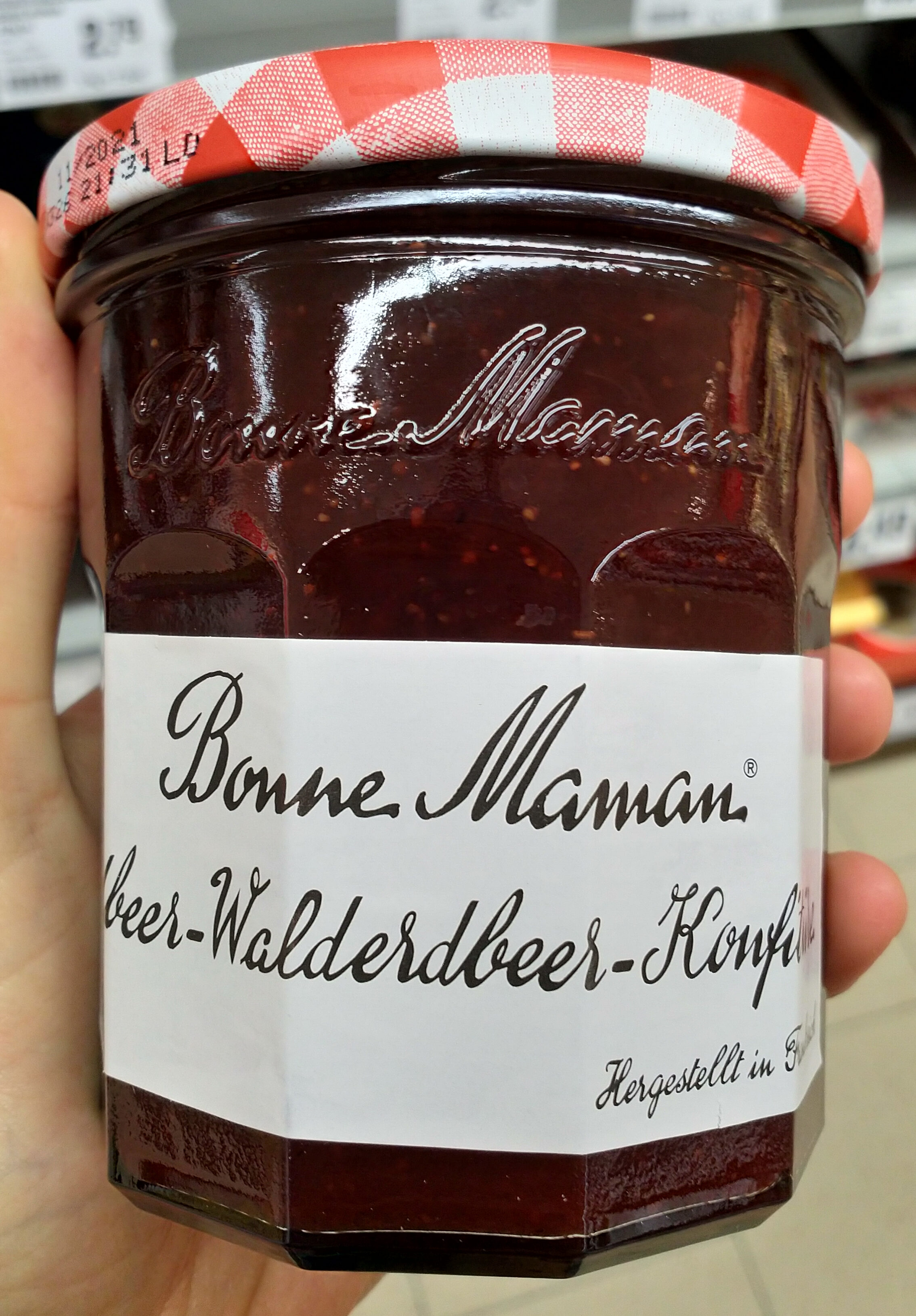 Marmelade Erdbeer-Walderdbeer-Konfitüre Extra - Produkt