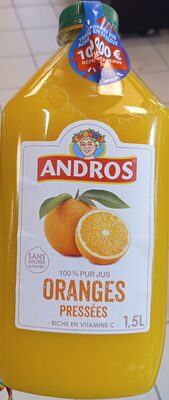 Oranges pressées 100% pur jus - Prodotto