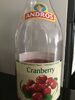 Cranberry - Prodotto