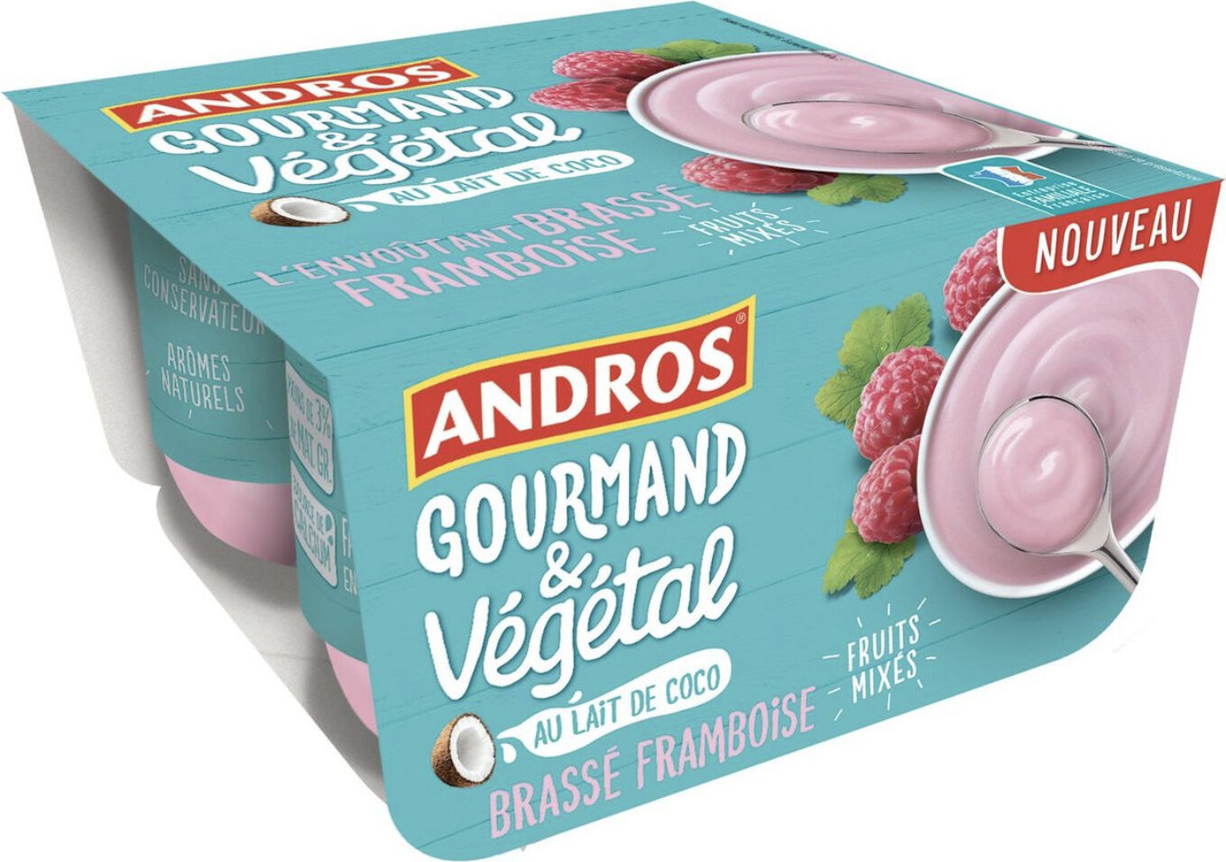 Gourmand & Végétal Brassé framboise - Product - fr