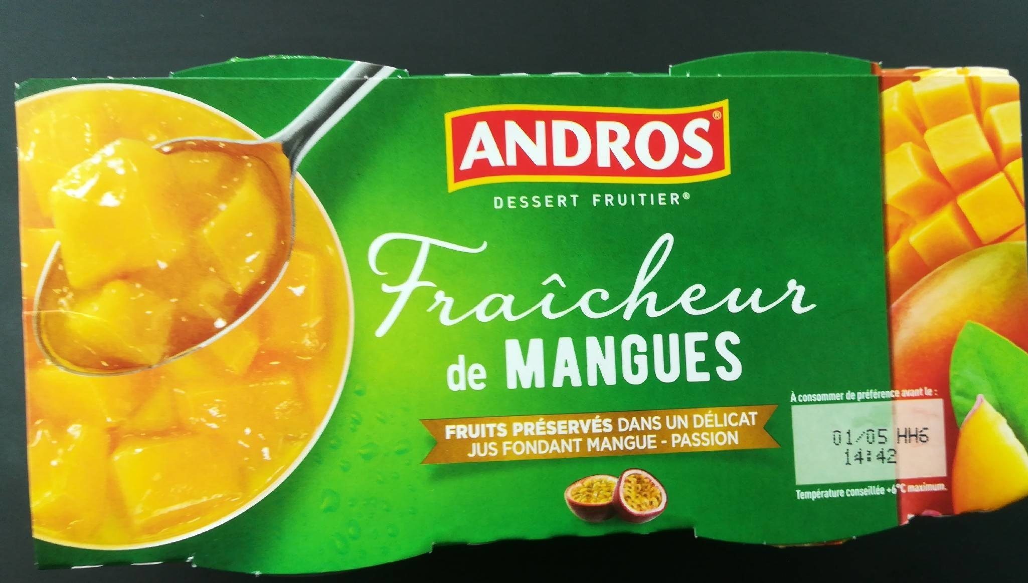 Fraîcheur de mangues - Produit