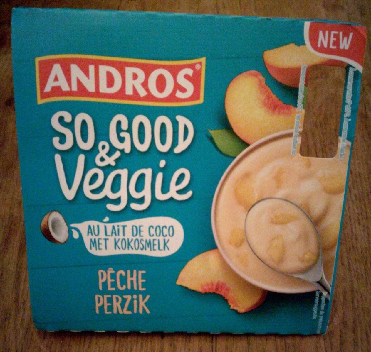 So good & Veggie Pêche - Product - fr