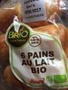 Brio Saveur-Nature - 6 pains au lait bio - Product