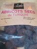 Abricots secs de Turquie - Produit