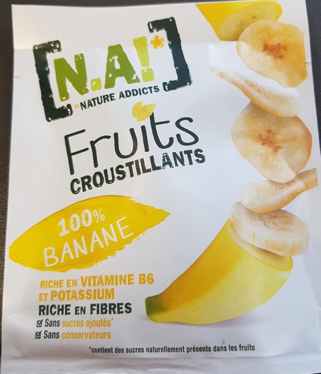 Fruits croustillants Banane - Producte - fr