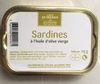 Sardines a l'huile d'olive vierge - Produit