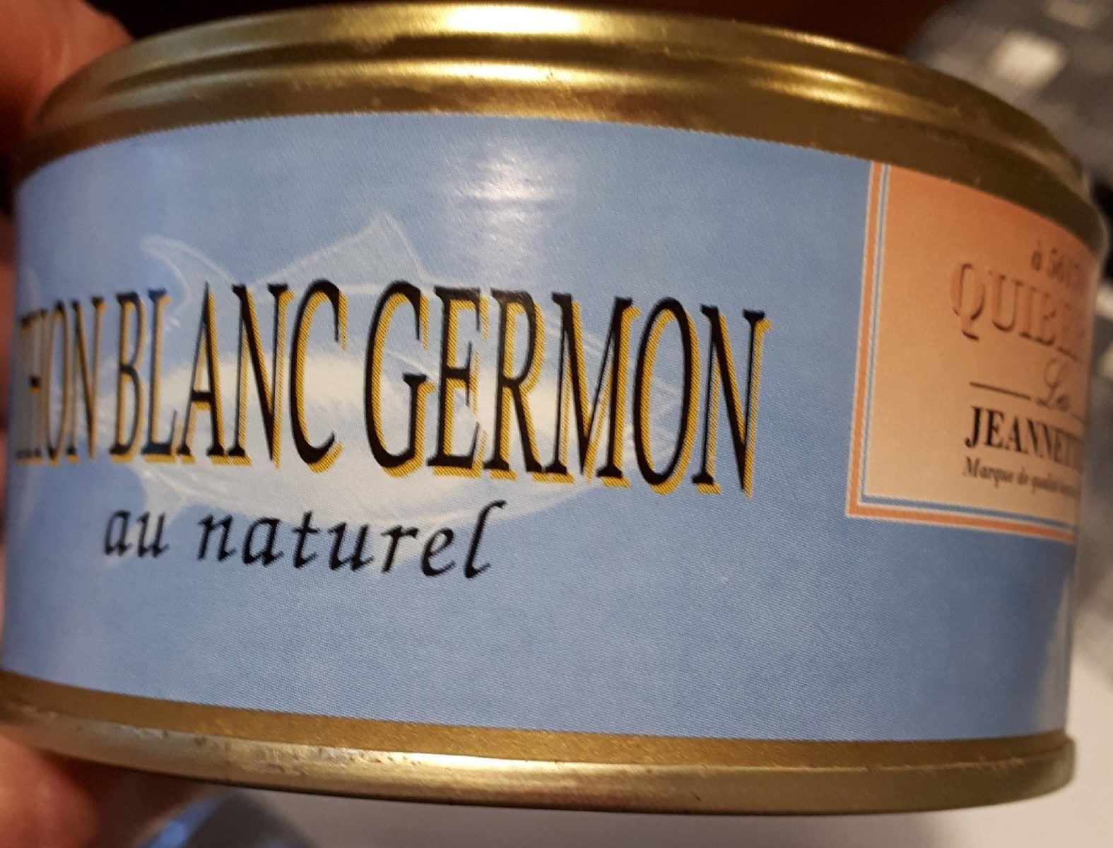 Thon blanc germon au naturel - Produit