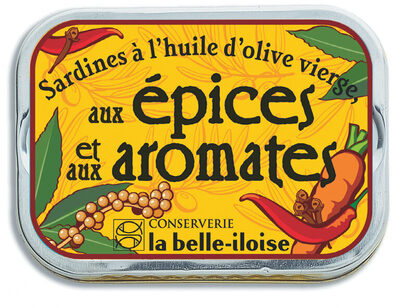 Sardines à l'huile d'olive, aux épices et aux aromates - Product - fr