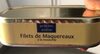Filets de Maquereaux - Produkt