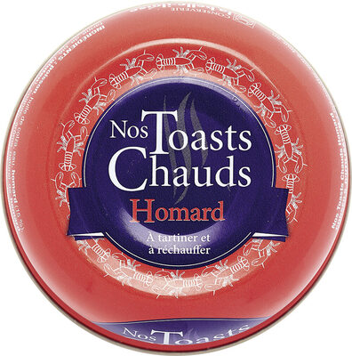 Nos toasts chauds homard - Produit