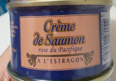 Crème de Saumon rose du Pacifique à l'estragon - Product - fr