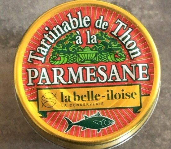 Tartinable de thon a la parmesane - Product - fr