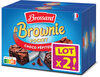 Brossard - lot 2 mini brownie chocolat pepites x8 - Product