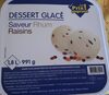 Dessert glacé saveur rhum raisins - Product
