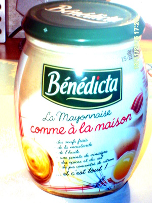 La mayonnaise comme à la maison - Bénédicta- 460g - Product - fr