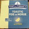 Toastig foie de morue au citron - Produit