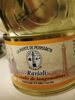 Ravioli au coulis de langoustines - Produit