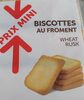 Biscottes au froment - Producto