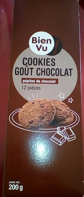 Cookies goût chocolat Pépites de chocolat - Produit