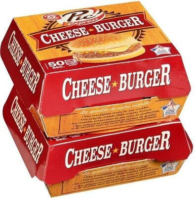 Cheese burgers x 2 - Product - fr
