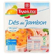 Dés De Jambon Tradilège, 2x75g +25% gt 187, 5g - Produit