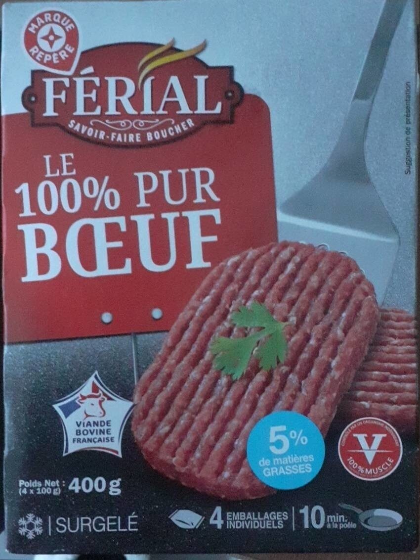 Le 100% Pur Bœuf (5% MG) - Product - fr