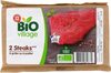 Biftecks dans la tranche bio x 2 - Product