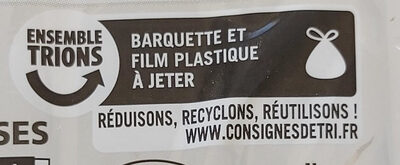Jambon de Paris 10 T - Instruction de recyclage et/ou informations d'emballage - en