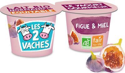 Le yaourt gourmeuh - Figue & miel - Produkt - fr