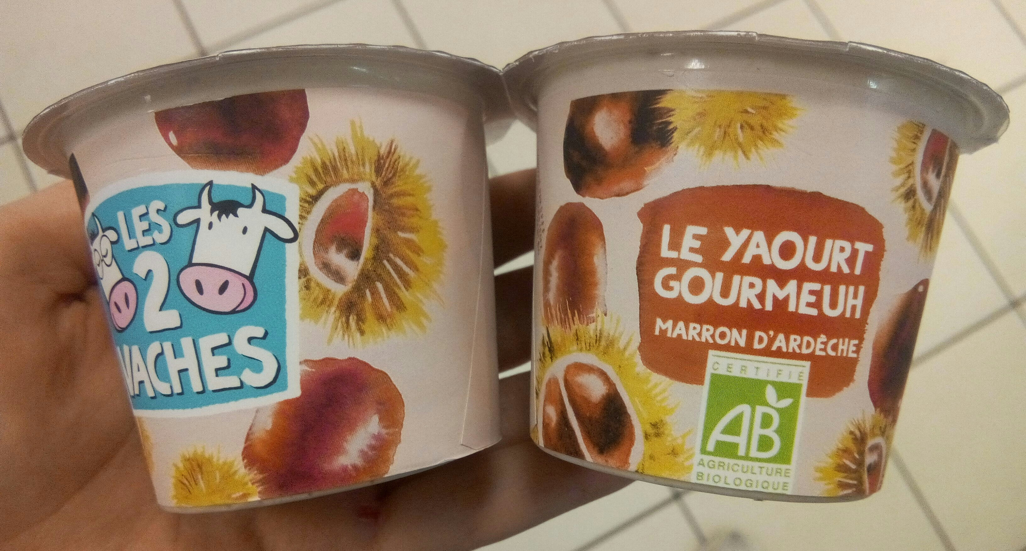 Yaourt Gourmeuh Marron d'Ardèche - Product - fr