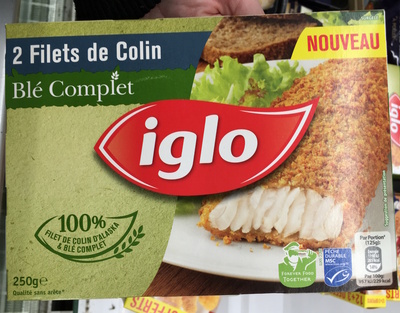 2 Filets de Colin Blé Complet - Product - fr