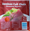 Jambon Cuit Choix Découenné dégraissé - Product