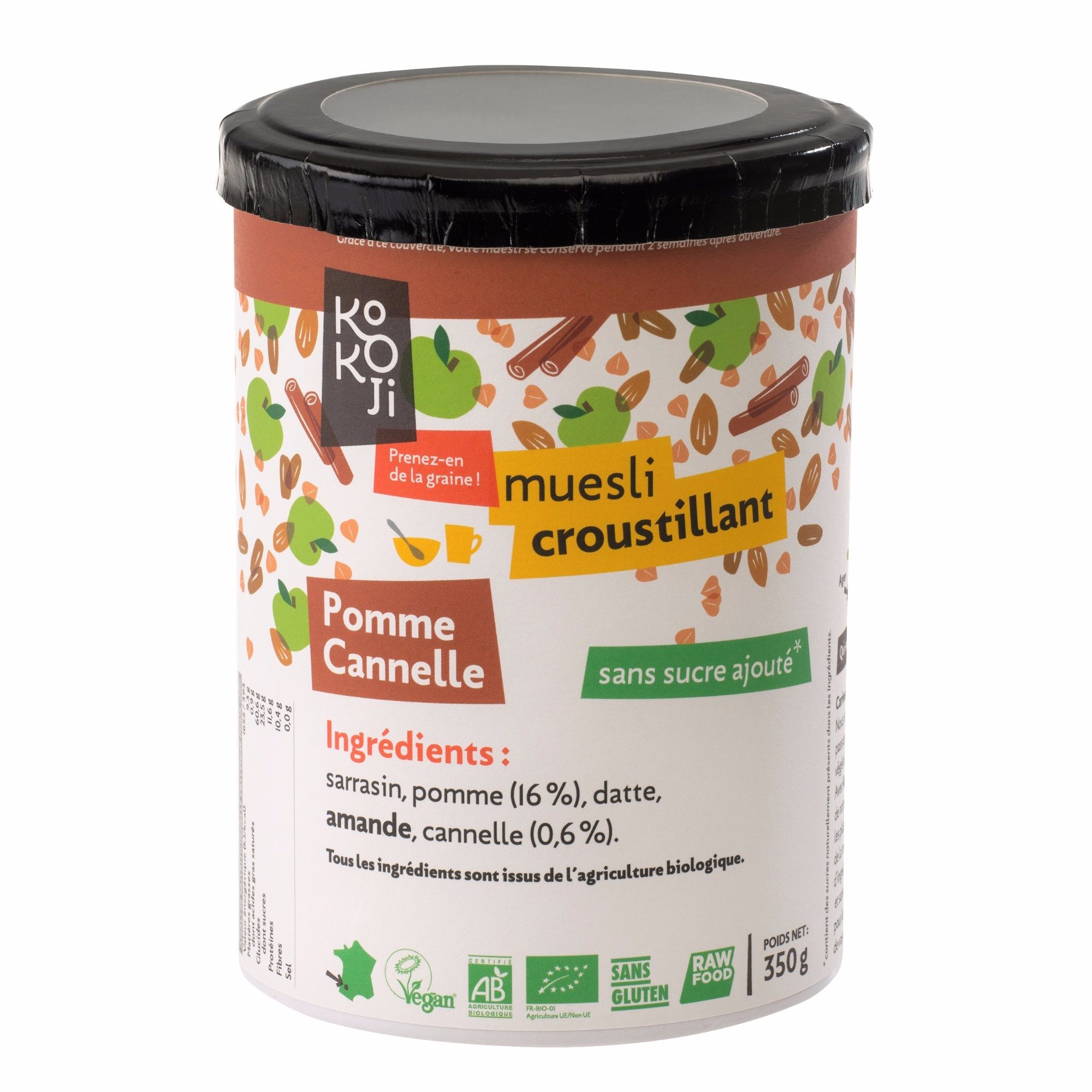 Muesli Croustillant Pomme-cannelle - Produit